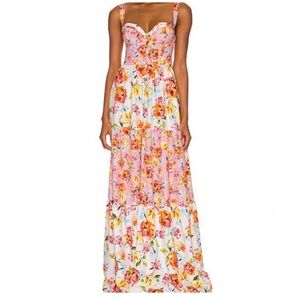 Agua Bendita Floral Dress